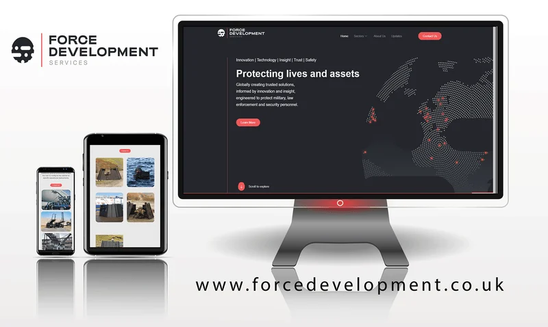 website launch Force Development Services p 800